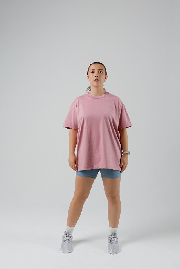 Unisex Limitless Oversized Tee - Pink