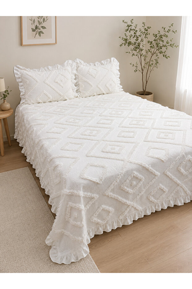 Nordic Duru 3-Piece Double Bedspread 240X250
