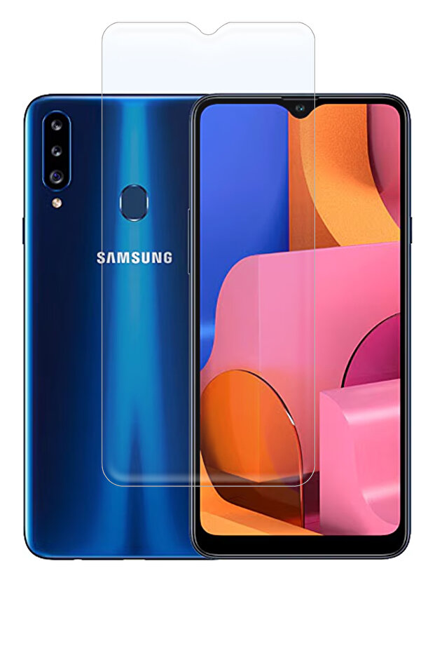 Samsung Galaxy A20S Compatible Hd Glossy Nano Screen Protector 9H Flexible Shatterproof Protection
