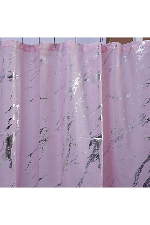 Knox Shower Curtain Pink 180x180cm