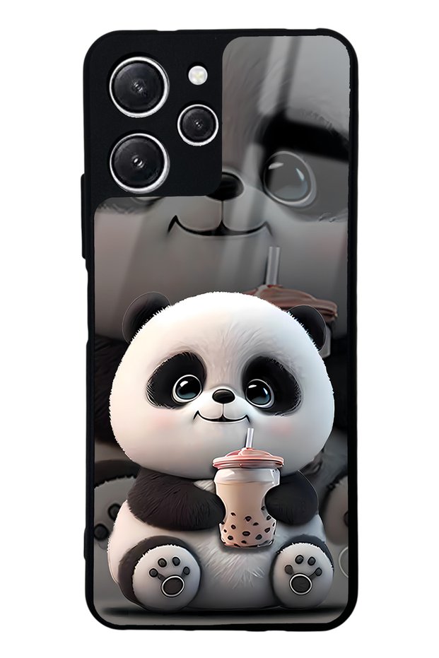 Xiaomi Redmi 12 Baby Panda Design Glossy Phone Case