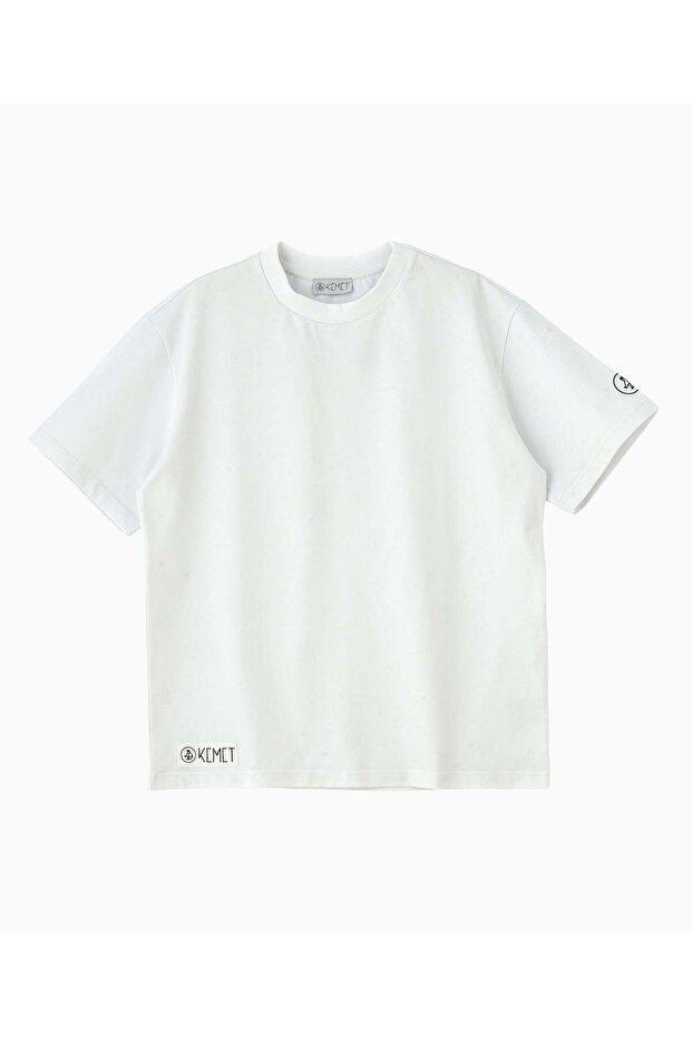 DARK SOIL | Oversized Basic T-shirt in Cotton White