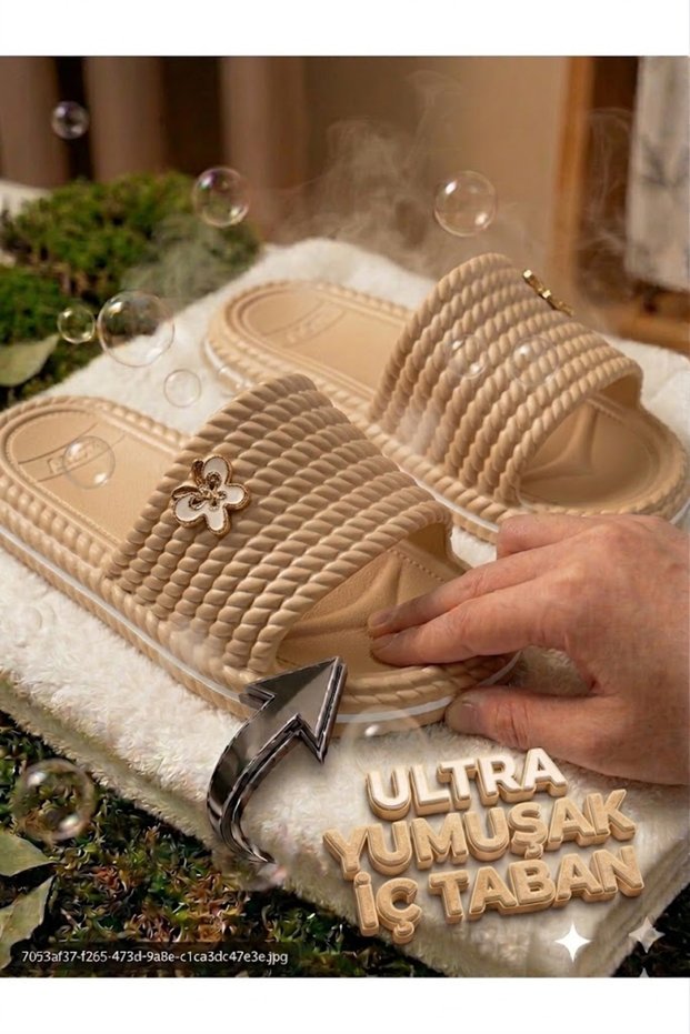 Flexible Ultra Soft Comfortable Lightweight Women's Beach Pool Sea Daily Slippers Home Beach Bathroom Non-Slip Sole Slippers