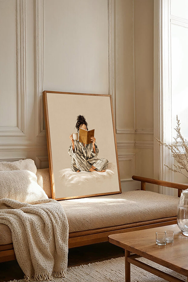 One Piece Wooden Framed Painting Tk3872