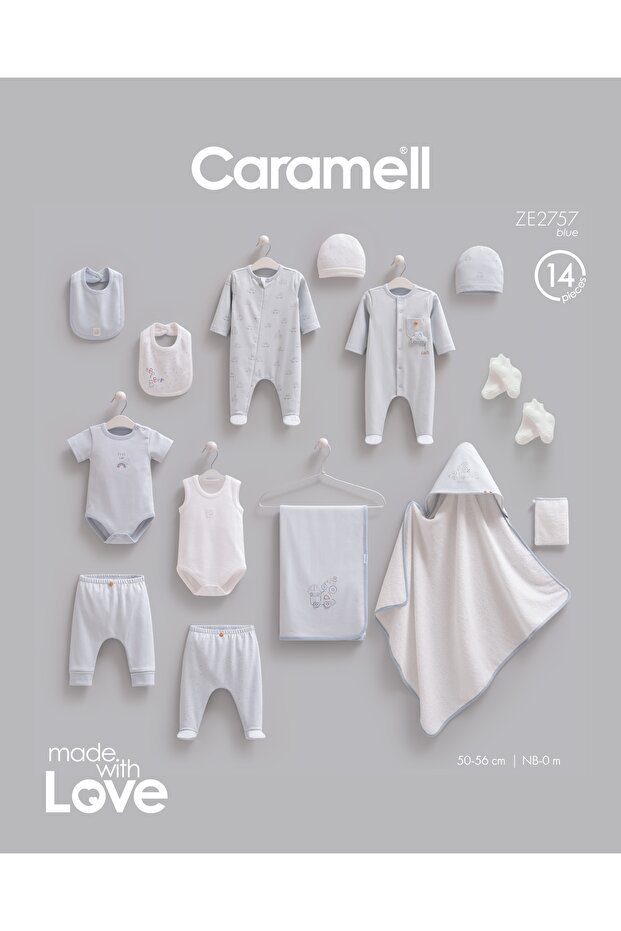 مجموعة CARAMELL مكونة من 14 قطعة من مستشفى إكسيت