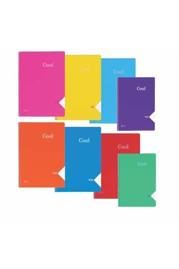 Sharp a4 120-1 cool plastic cover spiral notebook lined