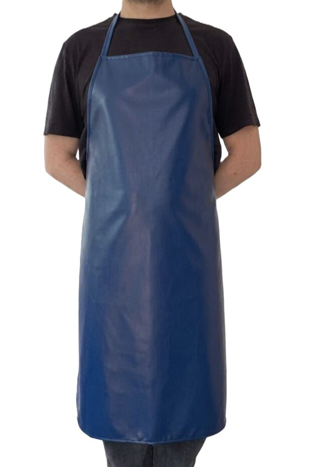 Waterproof and Stain-Resistant Work Apron 70X120 cm Navy Blue Color