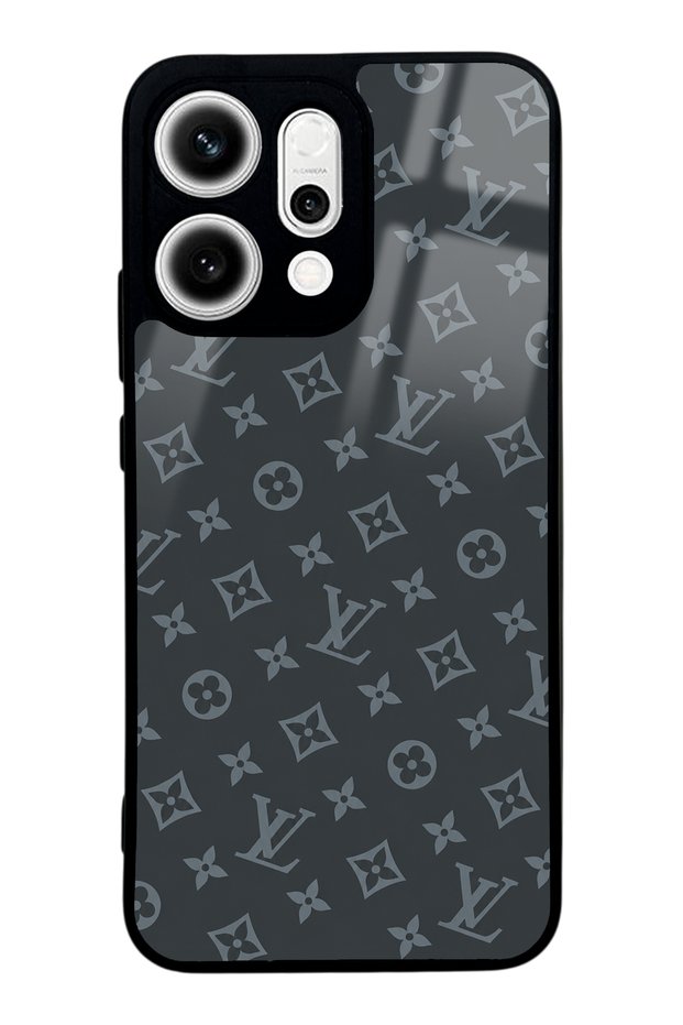 Oppo Reno 14 Gray Lv Design Glossy Phone Case