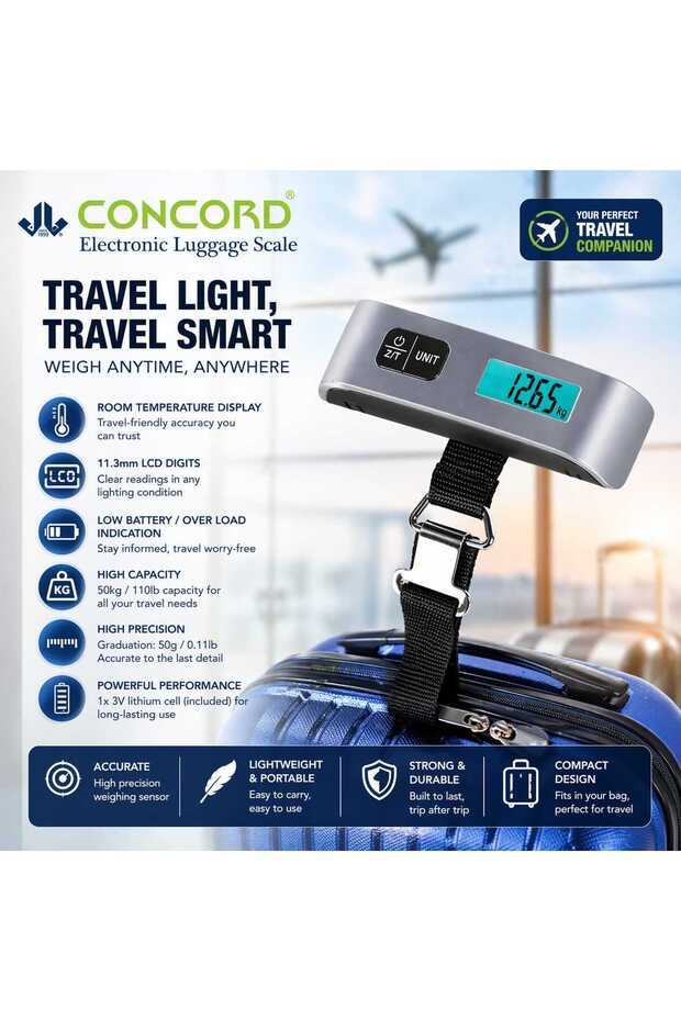 Electronic Luggage Scale Digital Portable Travel Scale