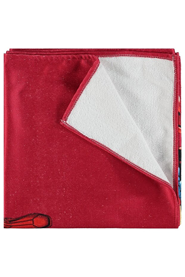 Printed Towel - Red - 2