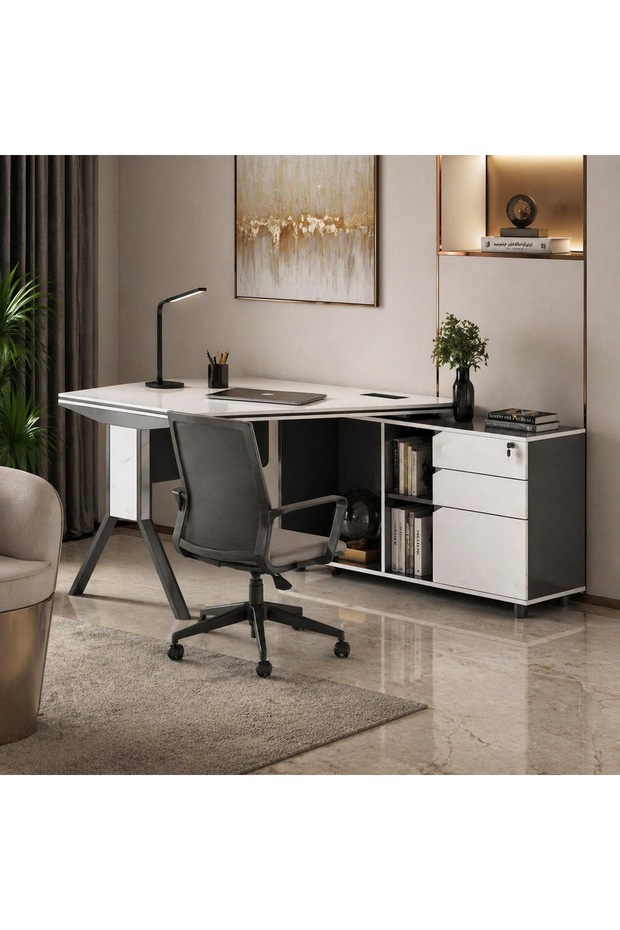 مكتب مكتبي (Office Desk) عصري وعملي