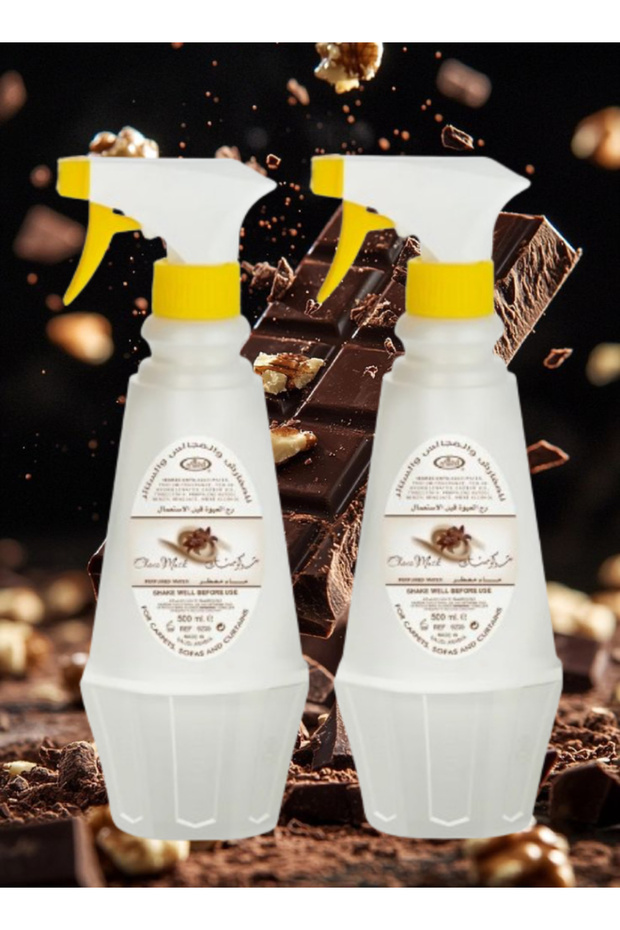 قطعتان من معطر الهواء شوكو مسك 500 مل