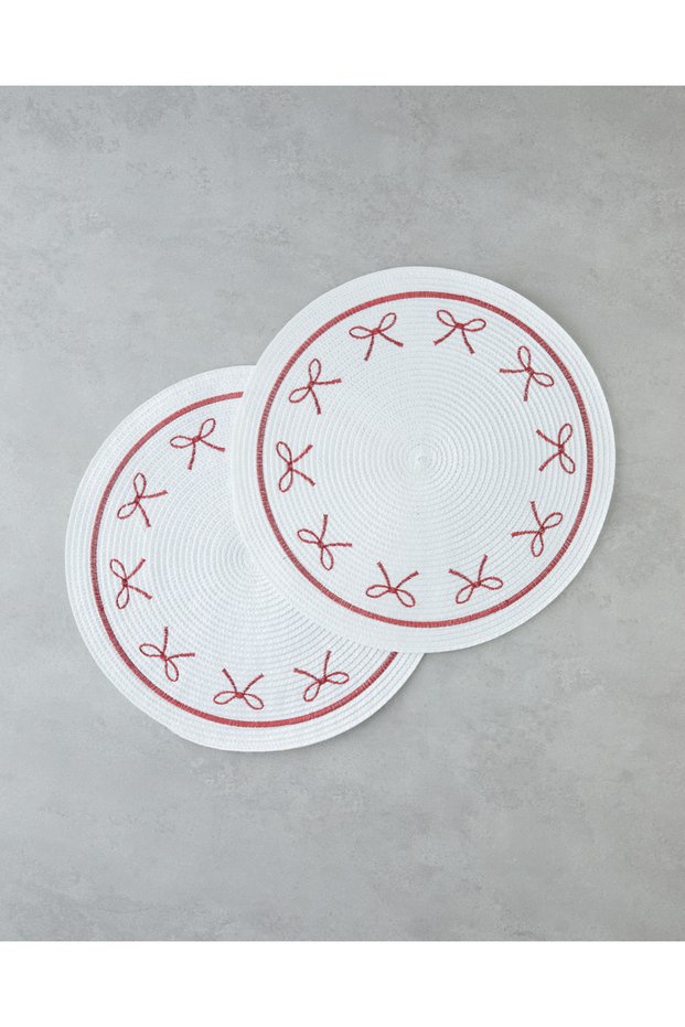 Solina Pp 2-Piece American Service Set 38 cm Red - White