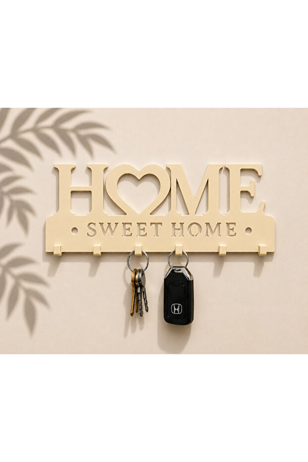 Home Sweet Home Key Holder – 3D Printing Wall-Mounted Key Organizer 25X10 cm