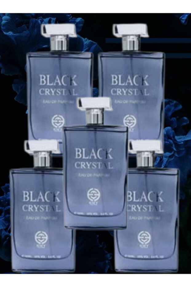 5 قطع من العطر الكريستالي الأسود 100 مل