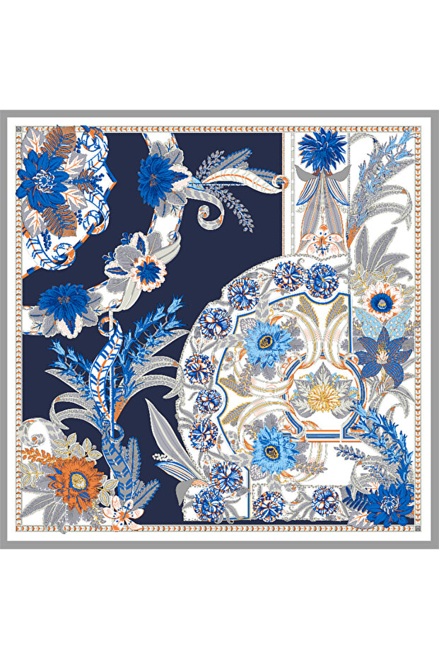 Silk Satin Scarf 2026 Avantgarde Series 100% Silk 90X90