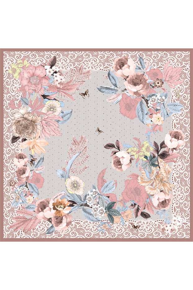 Silk Twill Scarf 2026 Avantgarde Series Double-Sided 100% Silk 90X90
