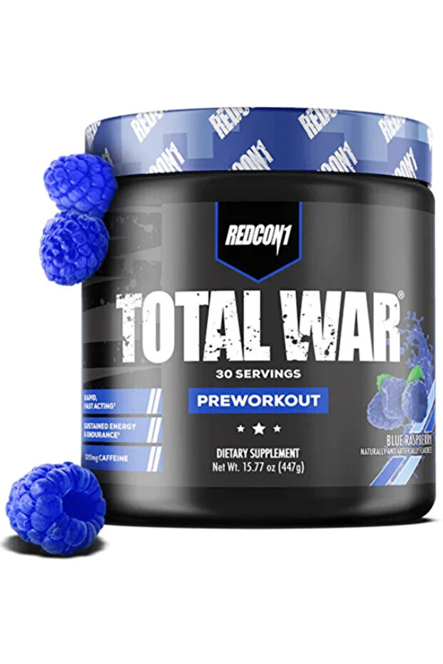 Total War, Blue Raspberry, 30 Servings, Improve Metabolic Function