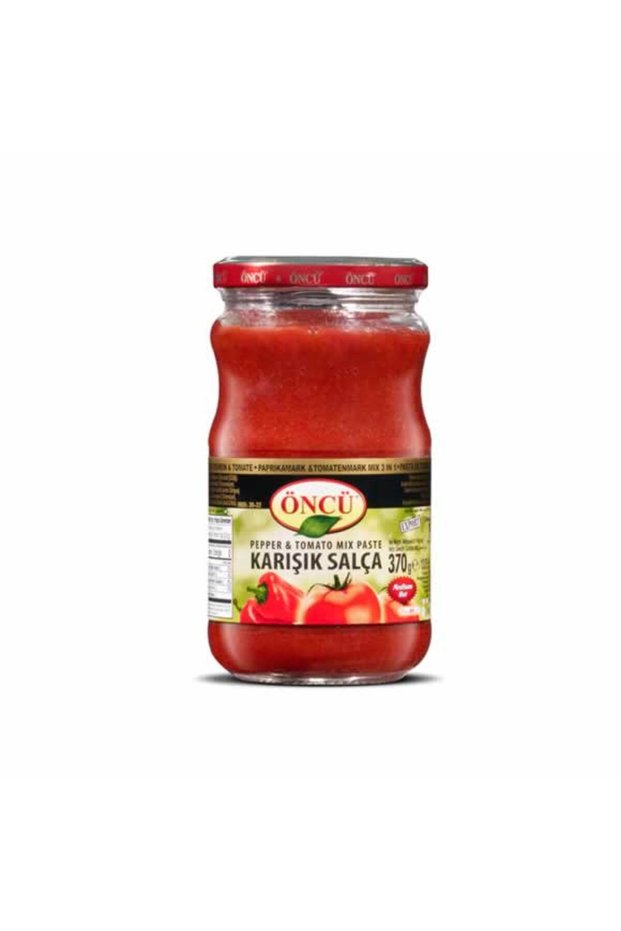 Oncu Pepper Paste and Tomato Paste Mix 370 Gr