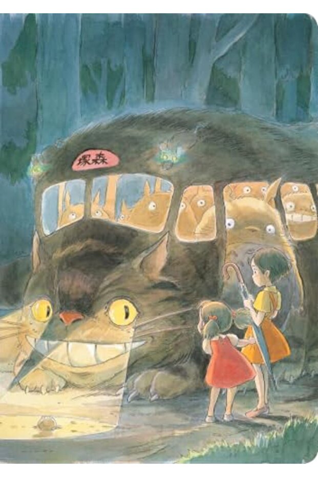 Studio Ghibli My Neighbor Totoro Journal Lets Ride The Cat Bus)