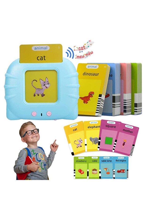 Flash Cards for Toddlers Learning Education Toys for Ages 1 2 3 4 5 6 Years Old Preschool Learning Toy Kids Speech Therapy