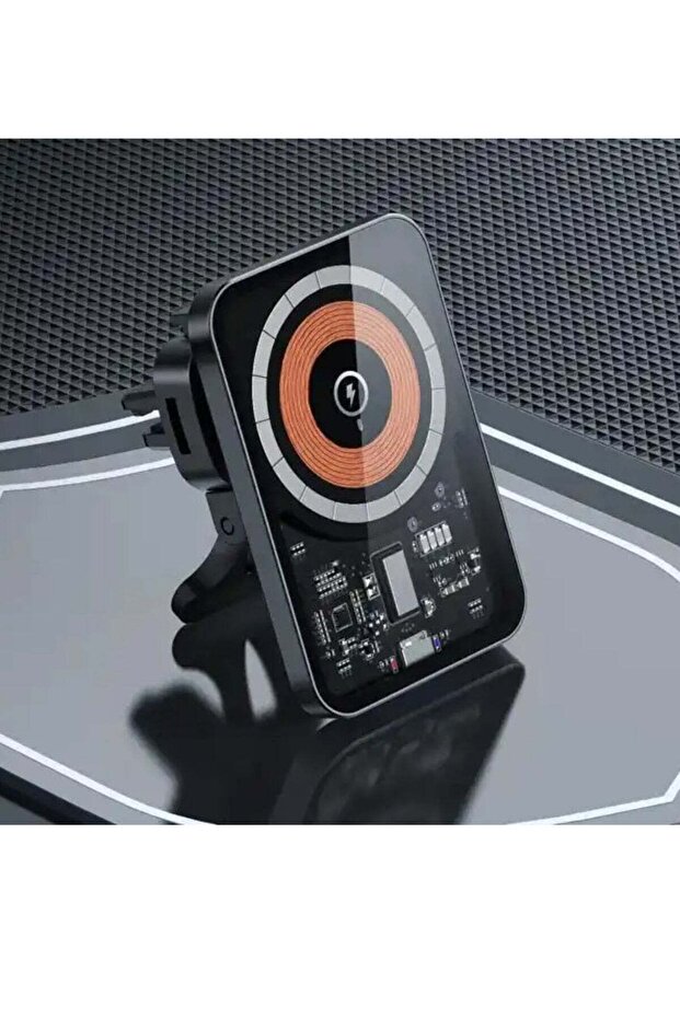 Mars Series Transparent Magnetic 15W Wireless Charging Car Holder
