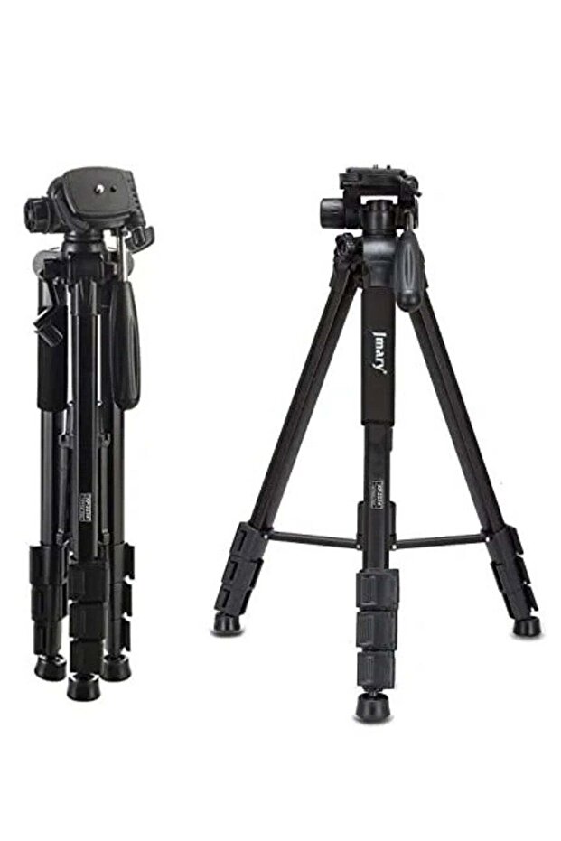 2234 Professional Aluminium Alloy Tripod Stand - 3-Way Swivel Pan Head