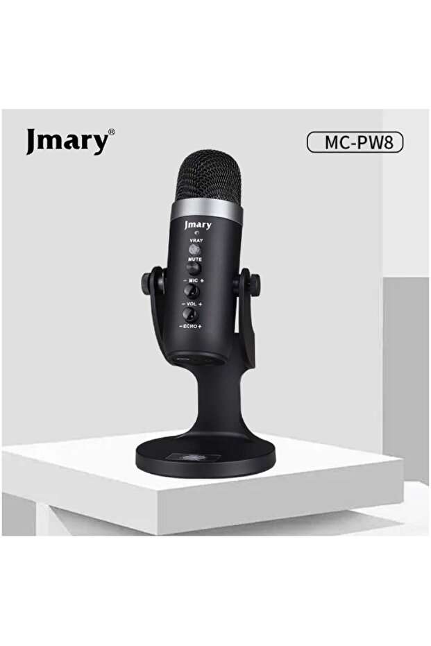 MC-PW8 USB Condenser Microphone for Podcasting, Streaming, Gaming, Voice-Over & Recording