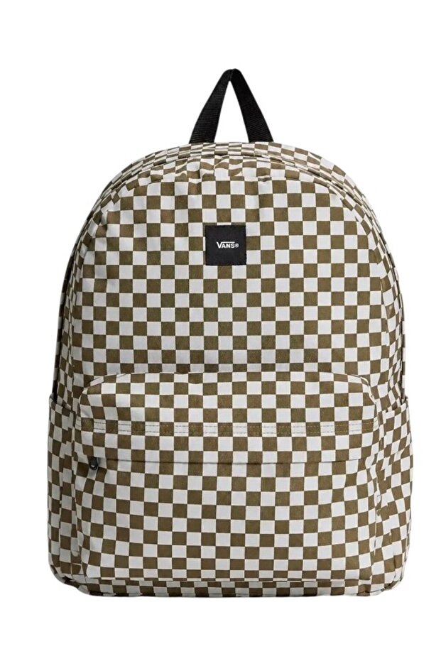 Old Skool Check Backpack Unisex Brown Backpack - Vn000H4X