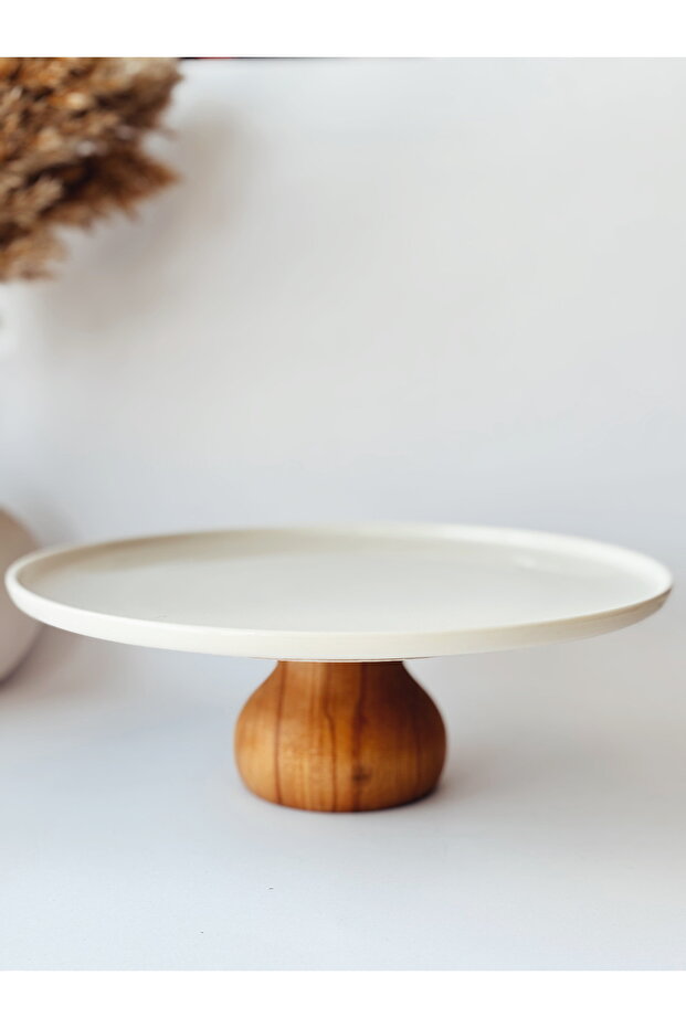 Cake Serving Tray, Presentation Plate, Cookie Holder, Stand-Up Presentation Tray, Plate