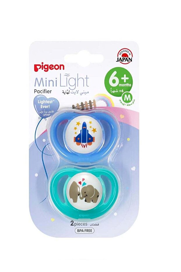 PIG MINI LIGHT PACIFIER 6M+ M 79913 2S: 2630