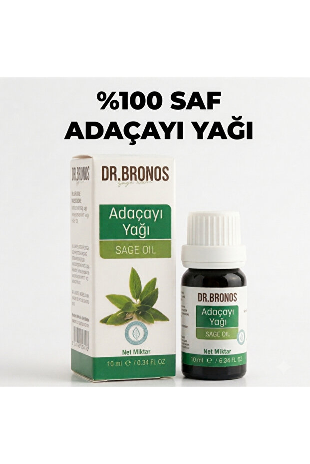 زيت المريمية العشبي النقي 100% من HMD (زيت التفاح المر) 10 مل - زيت للعلاج بالروائح العطرية ومبخرة العطور