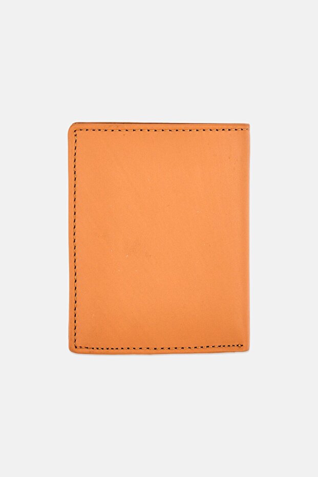 Men Switch Vertical Wallet, Tan - 2