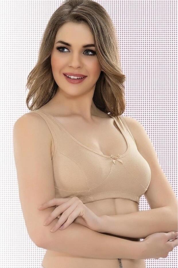 İmr 2249 Premium Series Cotton Modal Half Athlete Wire-Free Mother Bra