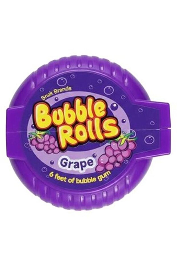 Rolls Grape Gum Long Lasting Chewing Gum 56g