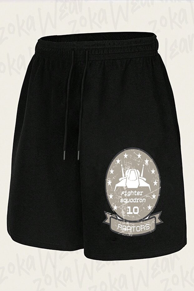 Unisex Battlestar Galactica Fighter Squadron Design Printed Shorts