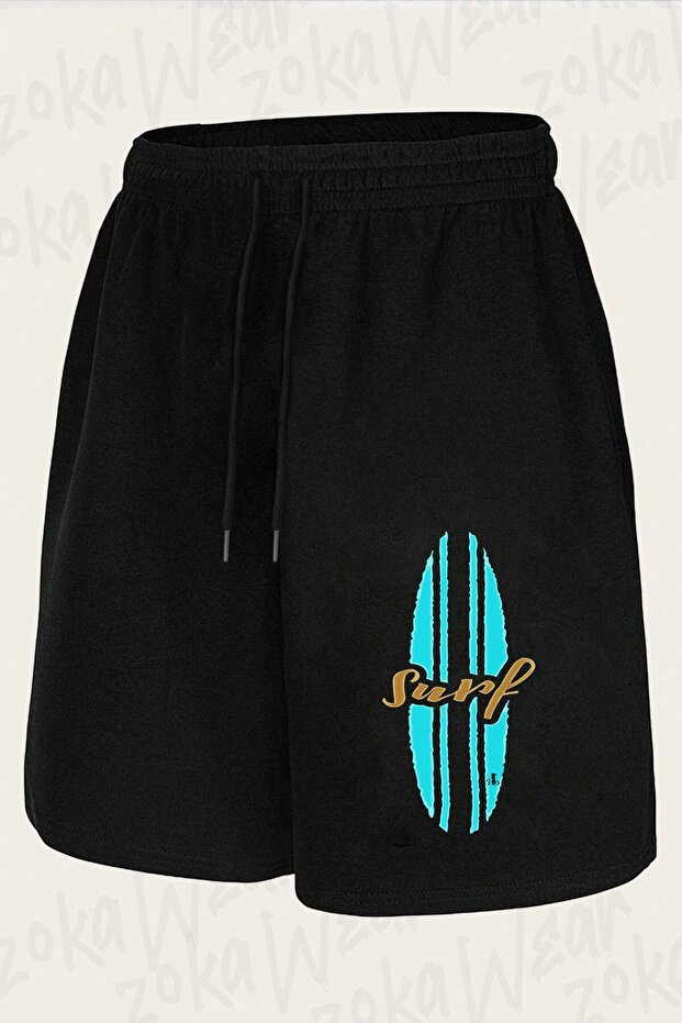 Unisex Surf Surfing X2 Design Printed Shorts