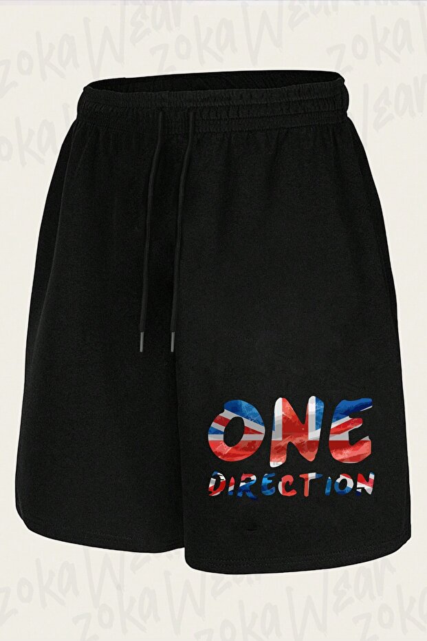شورت مطبوع بتصميم One Direction v2 للجنسين