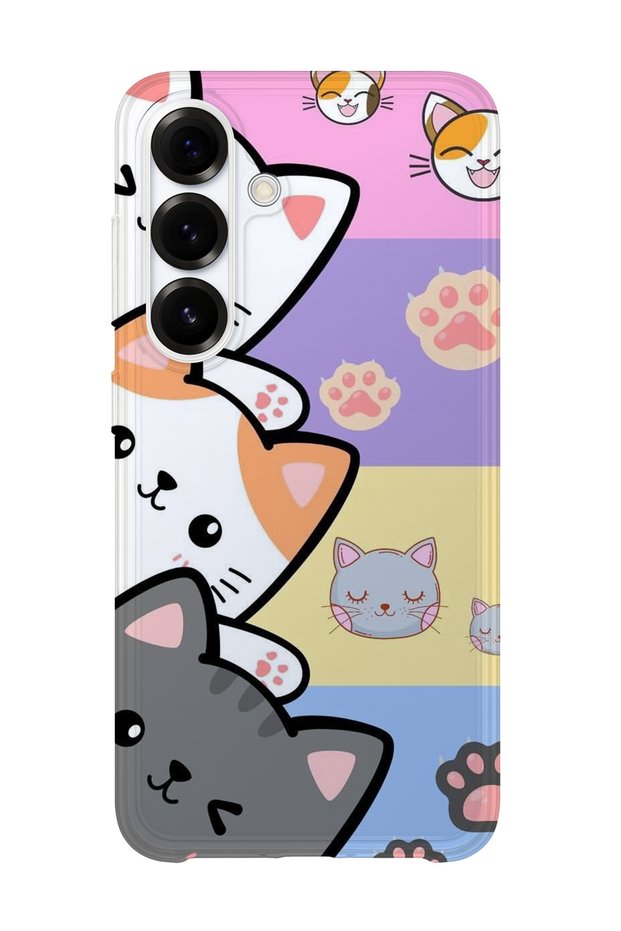 Samsung Galaxy S23 Plus Compatible Printed Transparent Phone Case |   Collection: Pawprint Stories