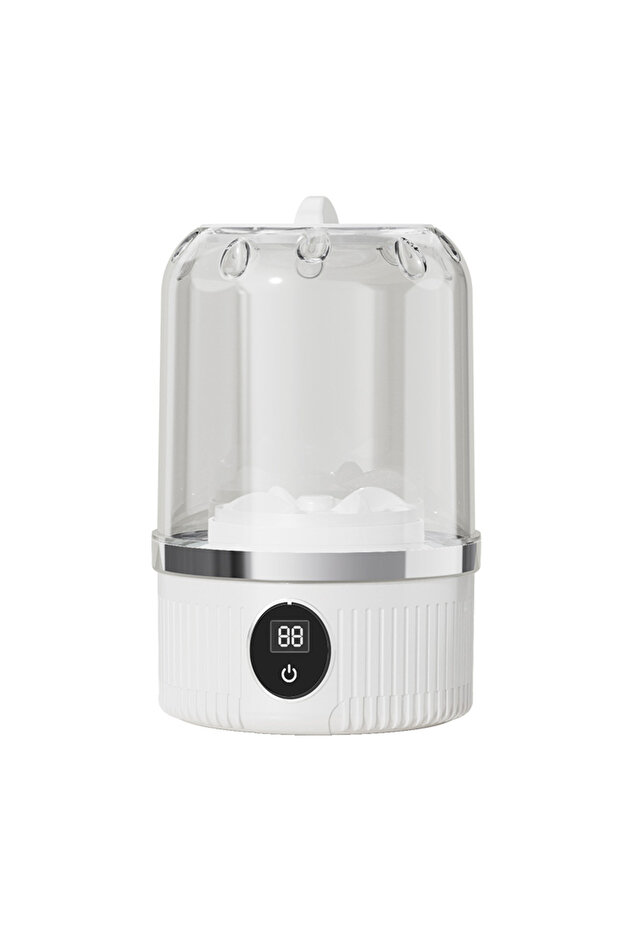 White Mini Washing Machine Household Electric Washing Cup Underwear Socks Small Wireless Charging Wa