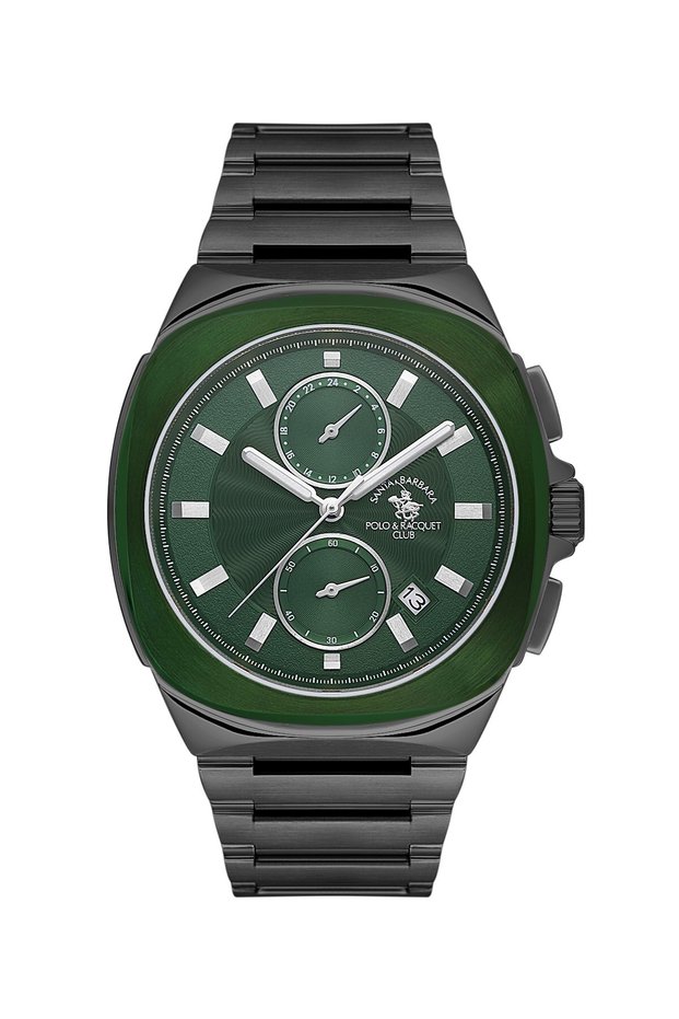 Santa Barbara Polo & Racquet Club Metal Cord Male Wrist Watch 5Atm Essa-Sb.1.10610-4