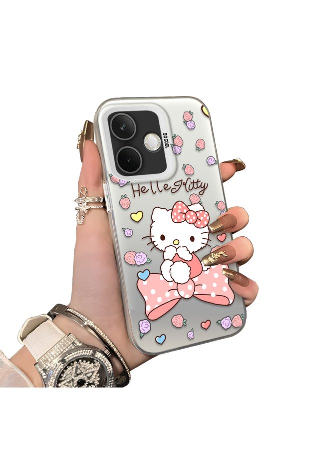 Oppo A5 Pro 4G/5G Compatible Hard Acrylic Back Silicone Edge Lens Protection Case