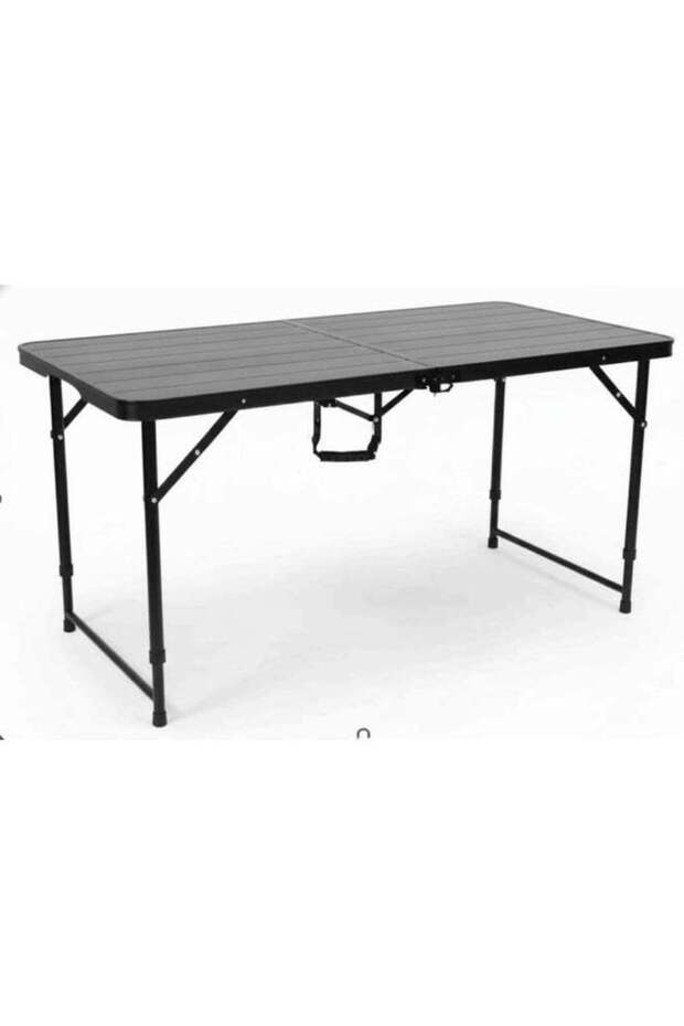 Recto Rectangular Folding Table - Black