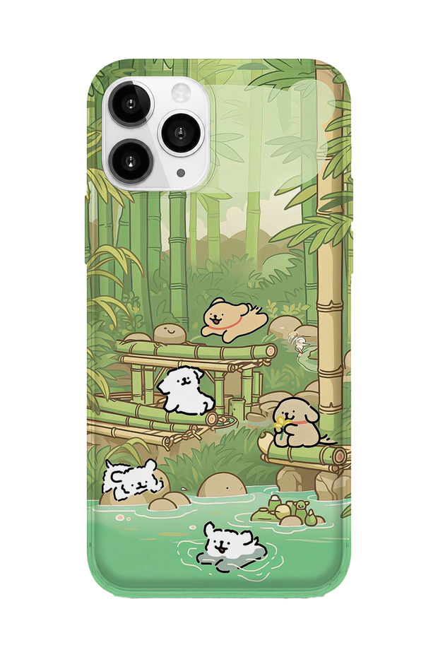 iPhone 11 Pro Max Compatible Printed Transparent Phone Case | Collection: Cute Animals