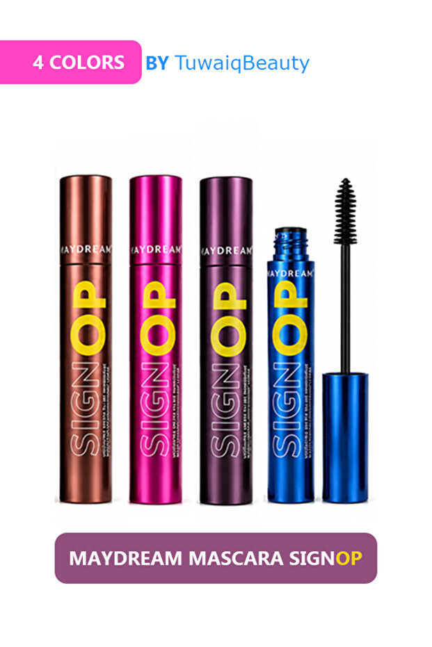 MASCARA SIGN OP 4 COLORS
