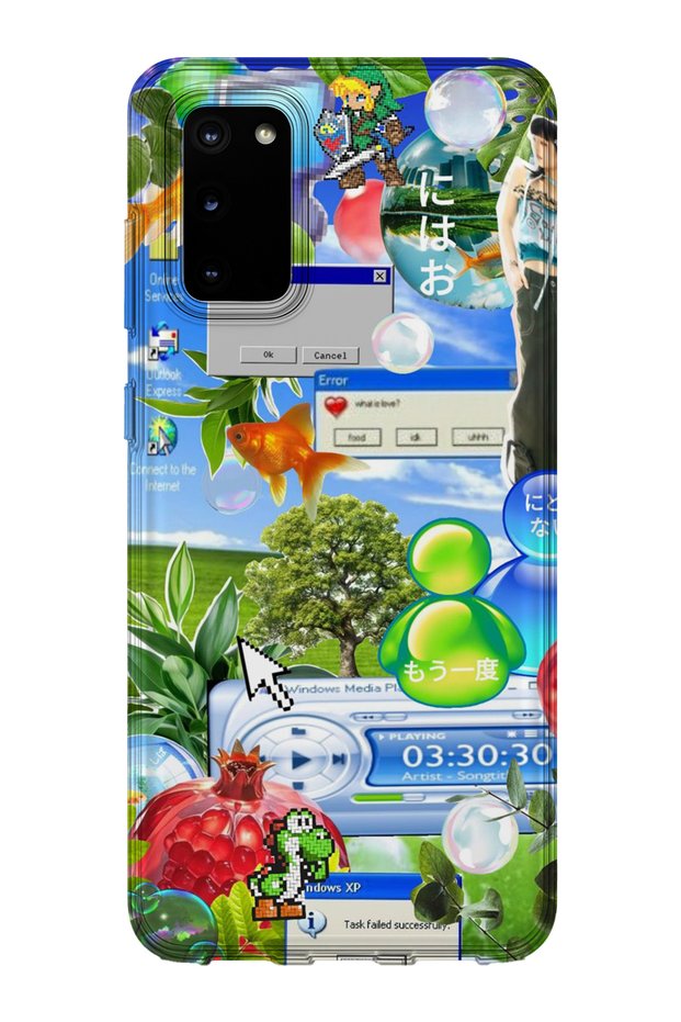 Samsung Galaxy S20 Compatible Printed Transparent Phone Case |   Collection: Aeroglass Mirage