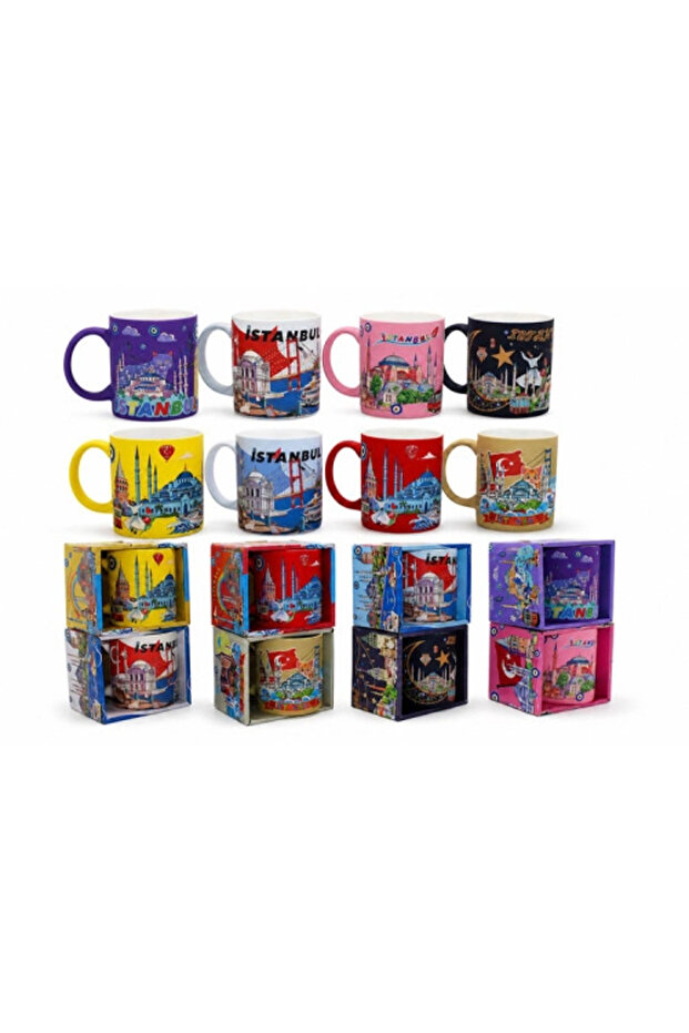 ® Istanbul Themed Porcelain Mug