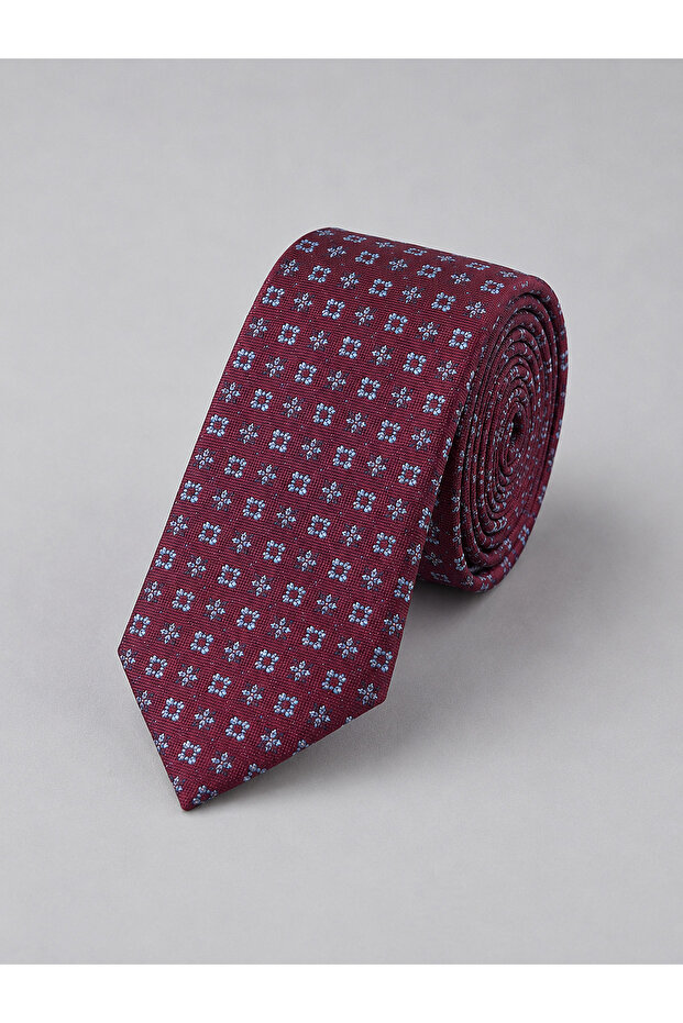 Burgundy Silk Tie