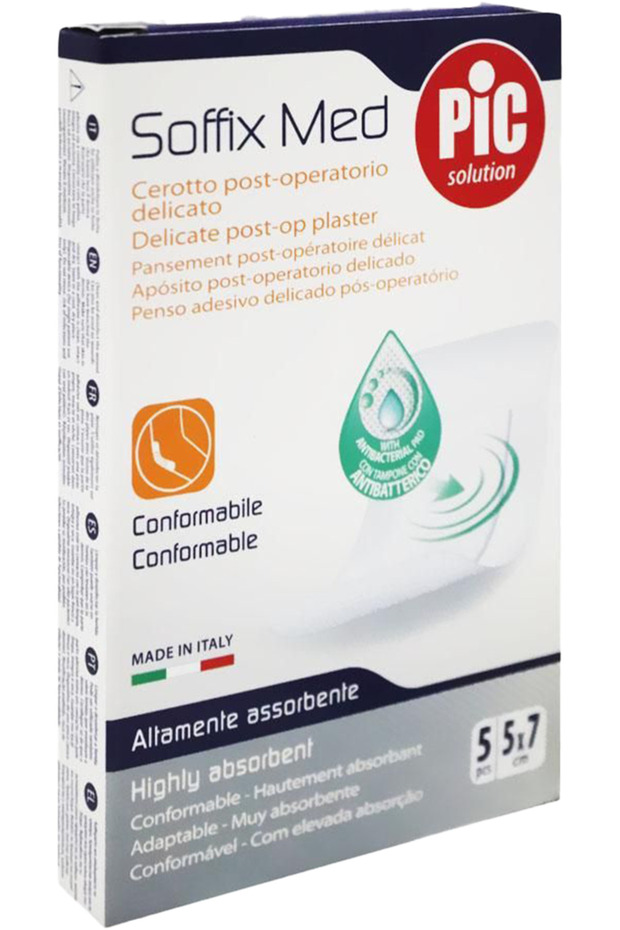 -Soffix Medical Adhesive Dressing Sterile 1pc 7Cm*5cm
