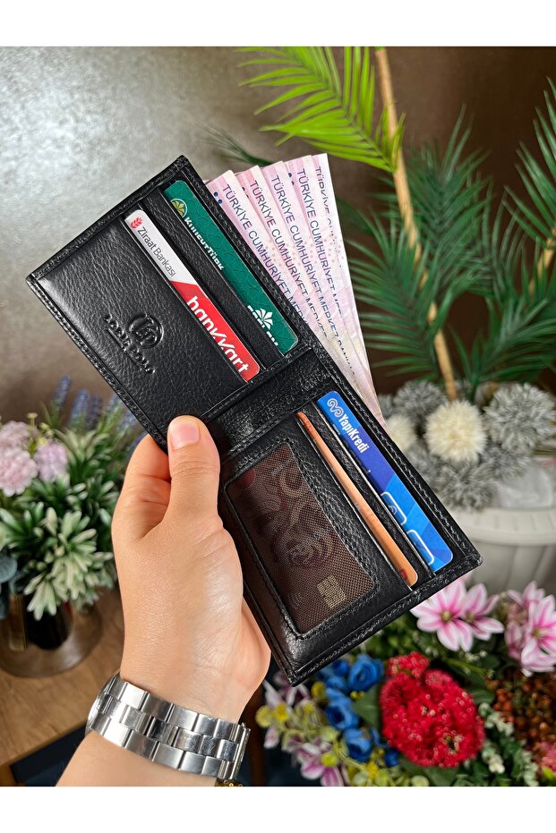 جلد مارتن الأصلي | محفظة فاخرة للجنسين مع حماية RFID